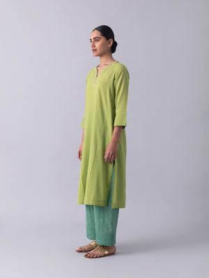 Gulbakshi Green Kurta
