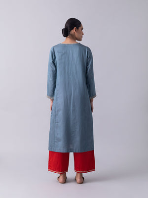 MidNightMoon Blue Kurta