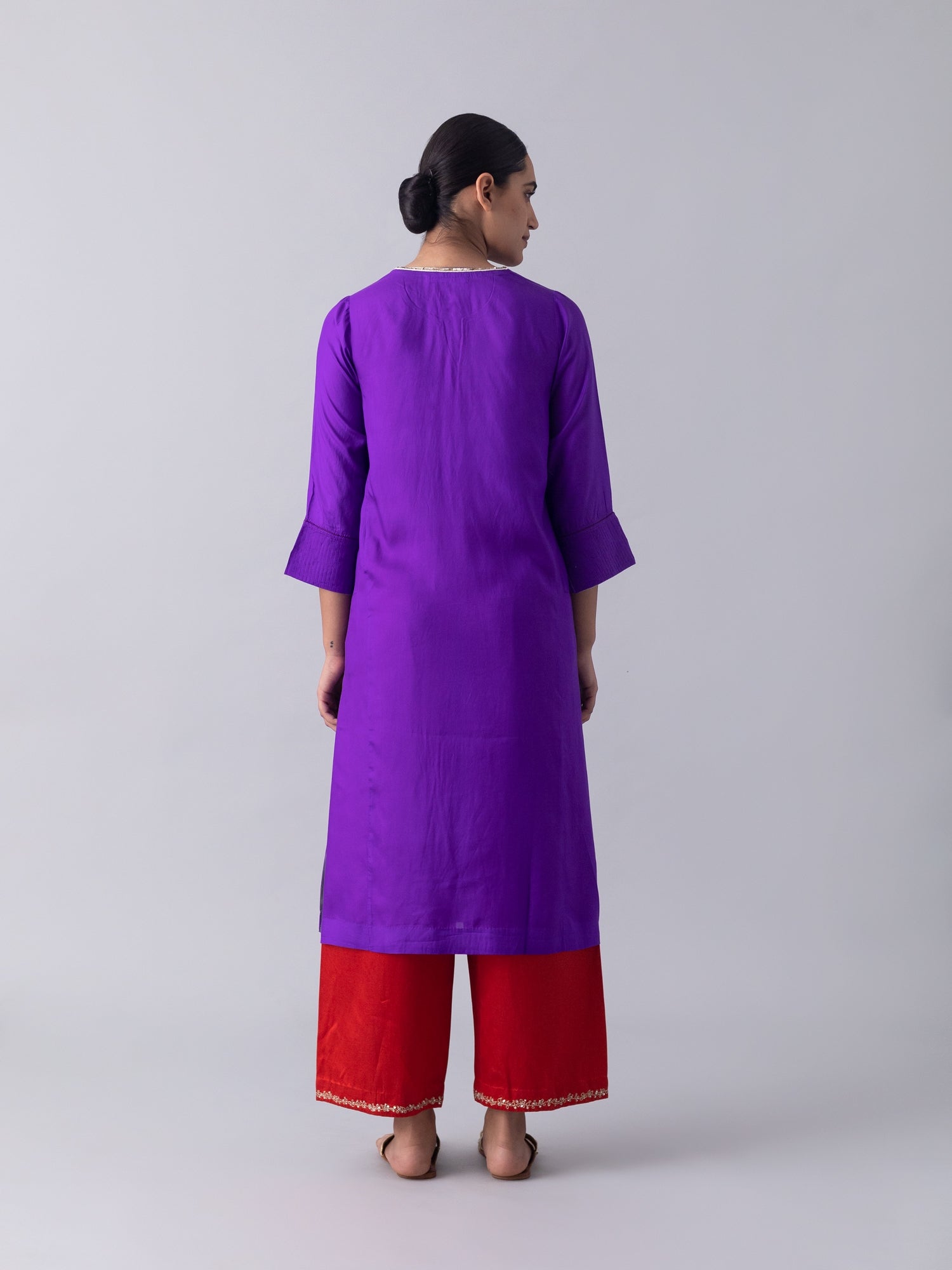 SummerTale Purple Kurta