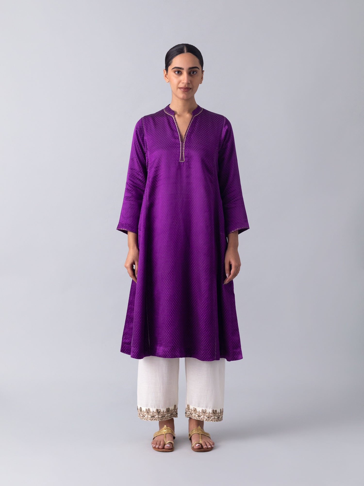Millow Purple Kurta