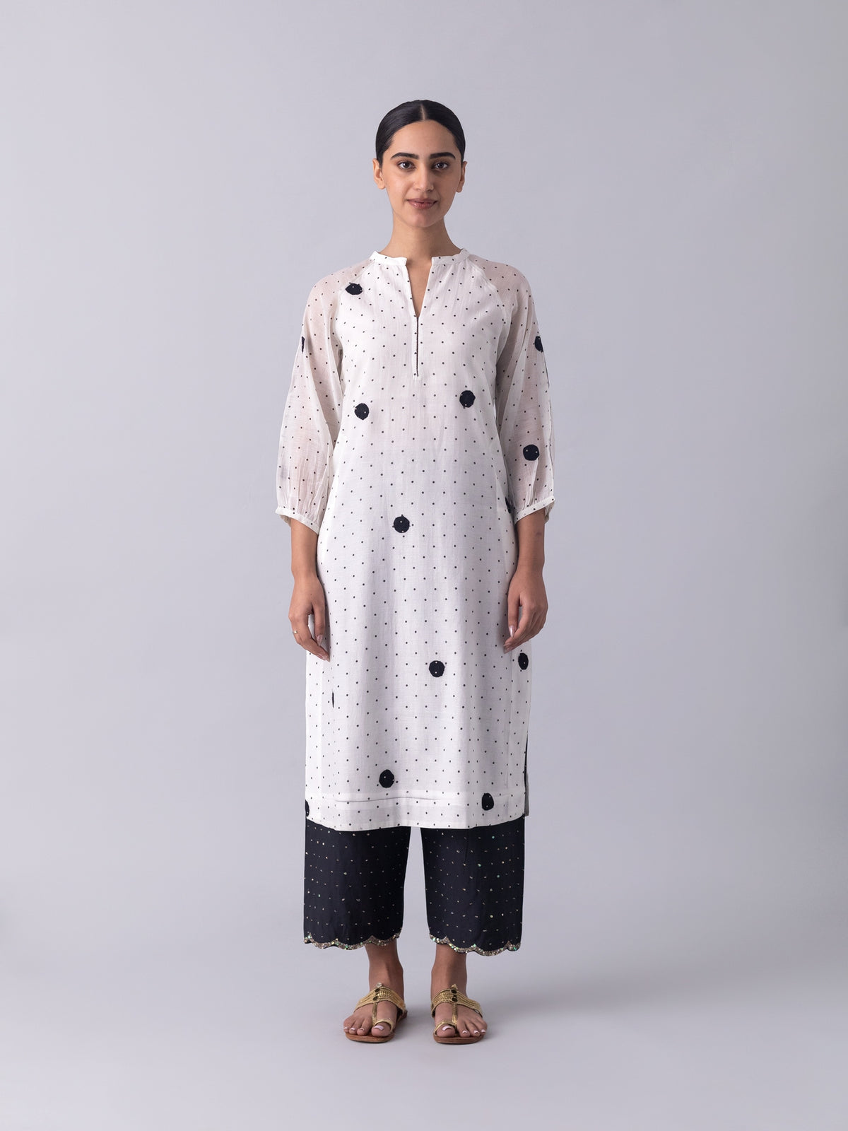 WhiteLight Natural Kurta