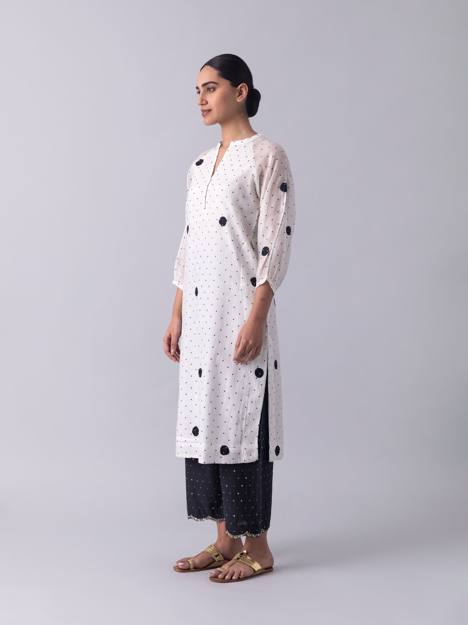 WhiteLight Natural Kurta