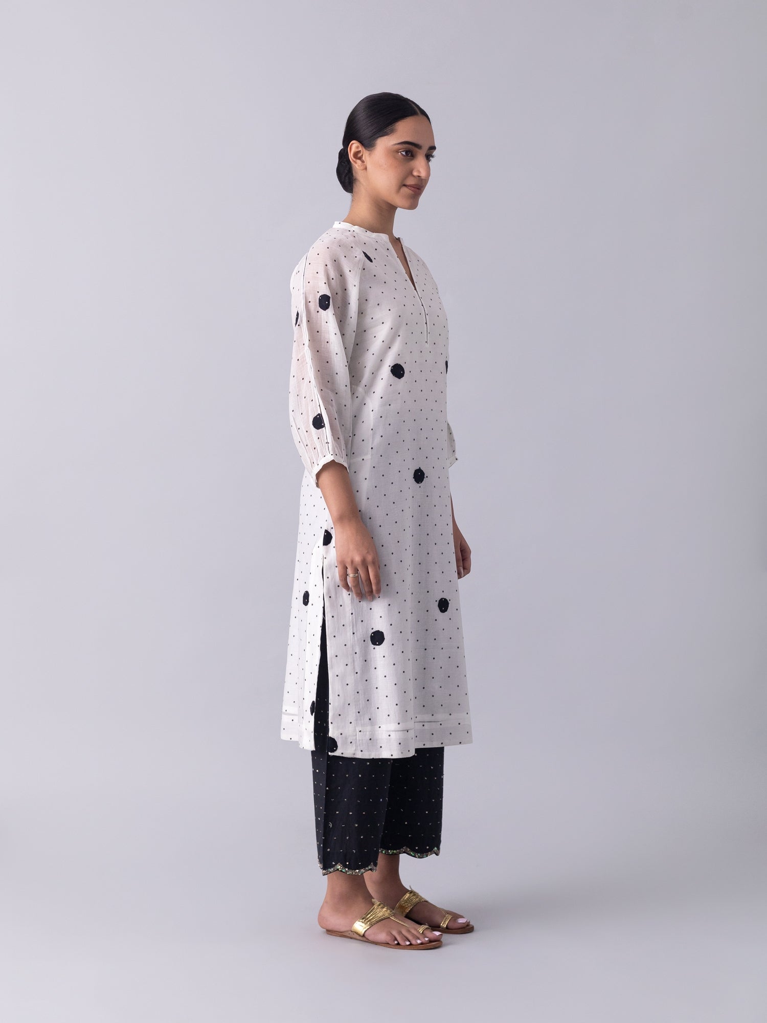 WhiteLight Natural Kurta