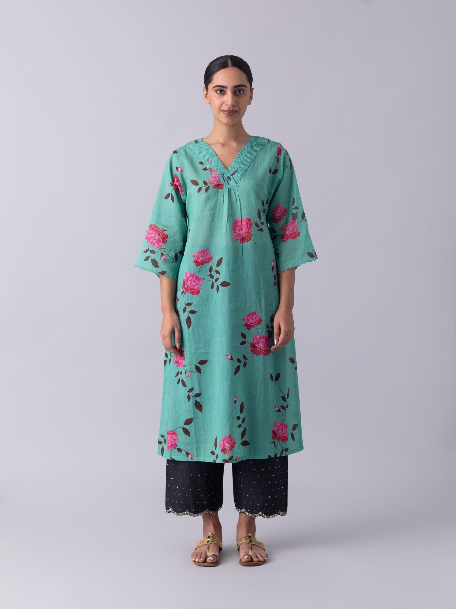 Mist Blue Kurta
