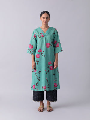 Mist Blue Kurta