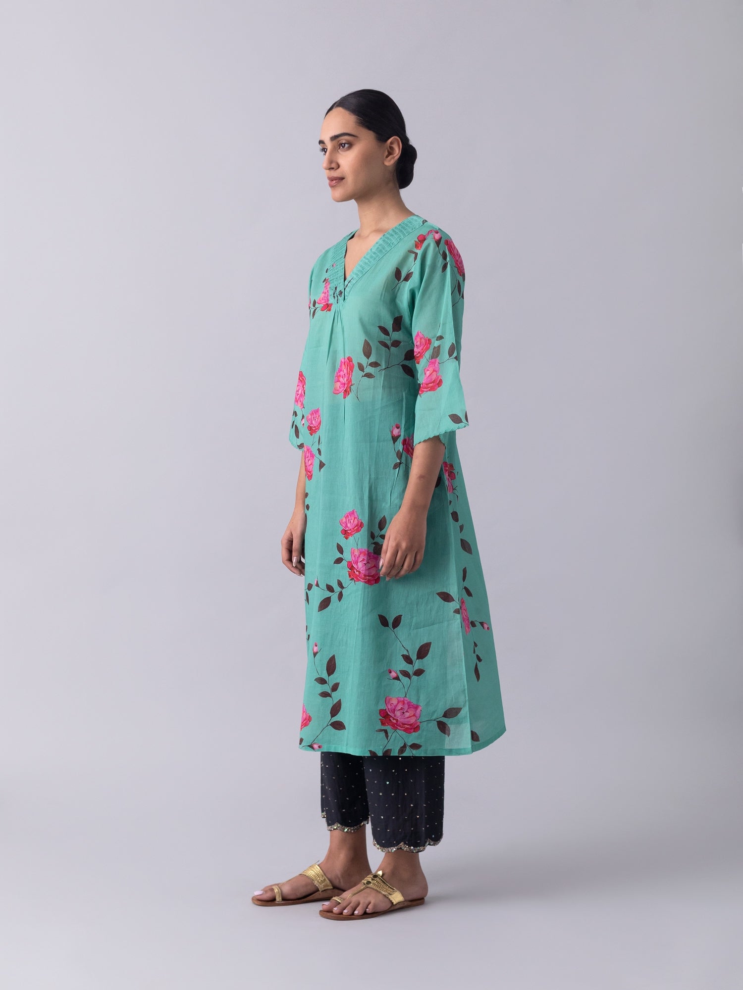 Mist Blue Kurta
