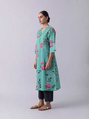 Mist Blue Kurta