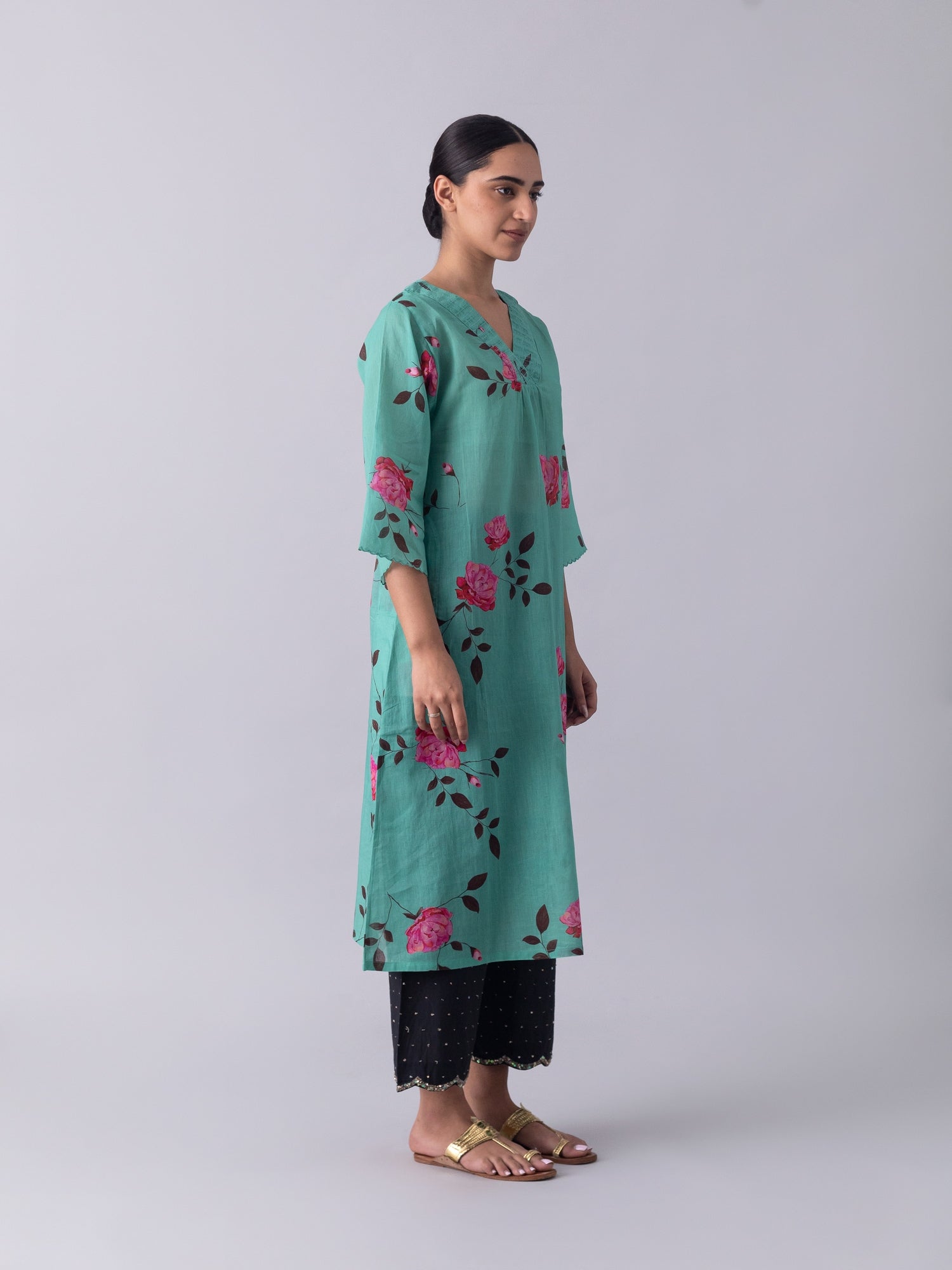 Mist Blue Kurta