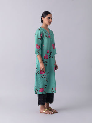 Mist Blue Kurta