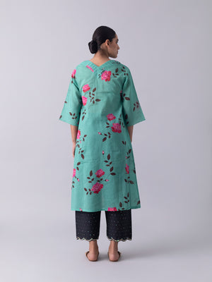 Mist Blue Kurta