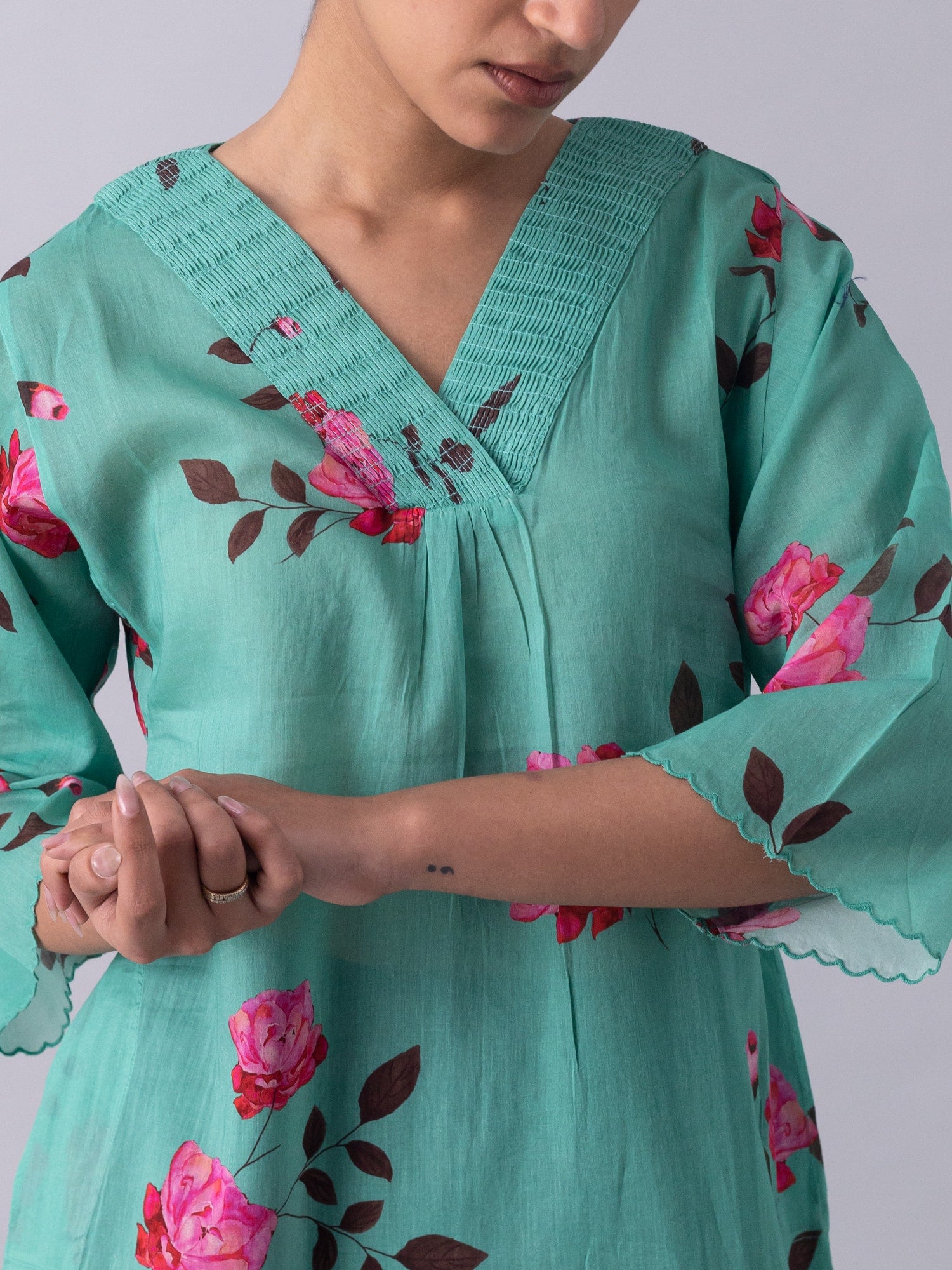 Mist Blue Kurta