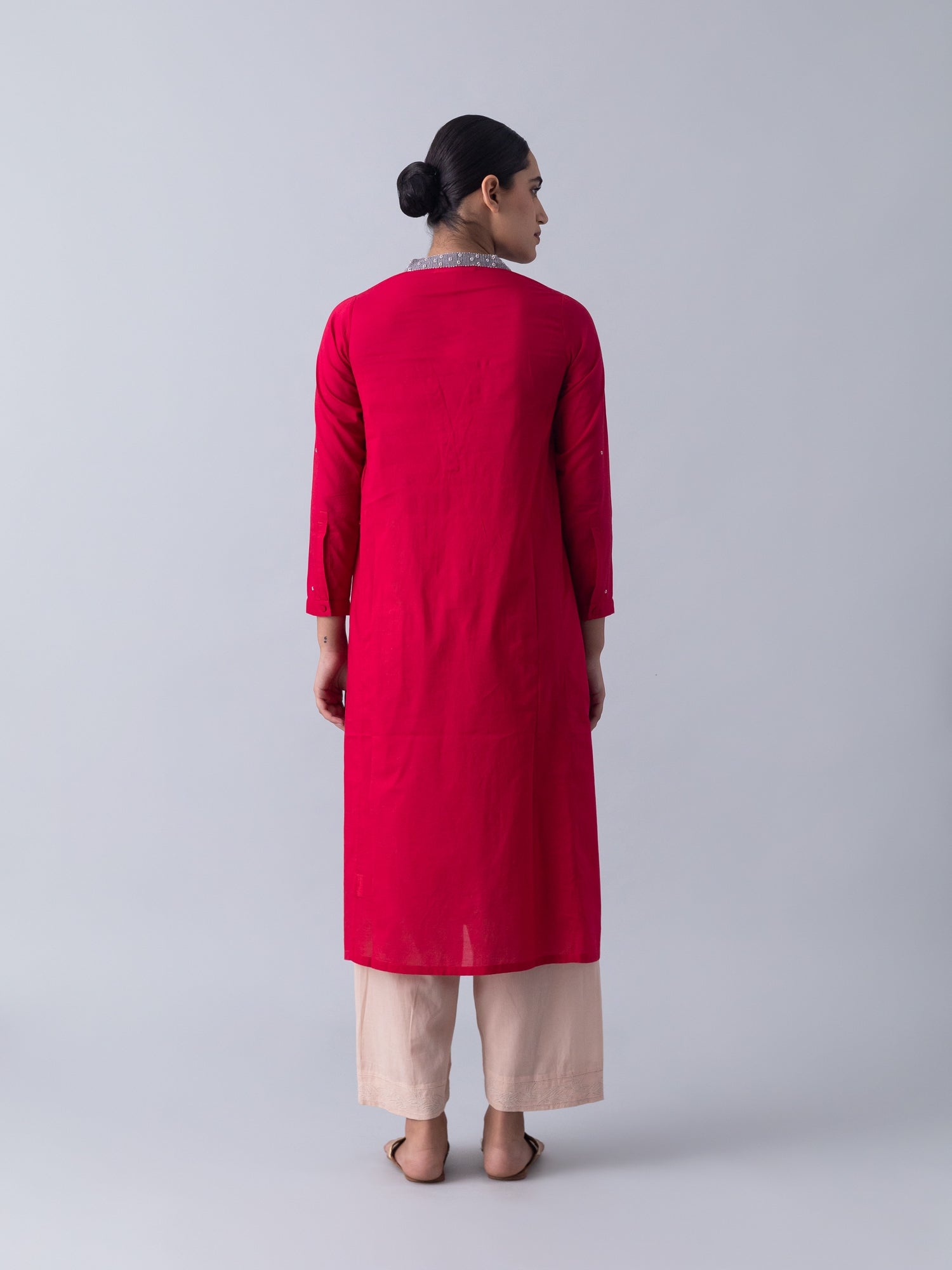 Bimble Red Kurta