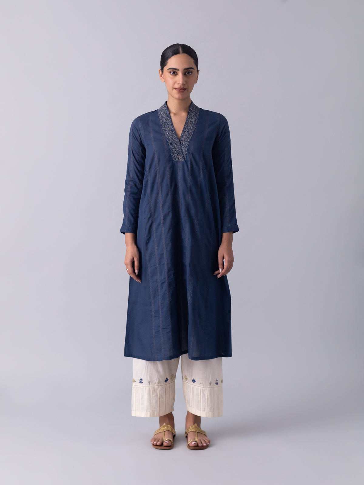 Kemiri Blue Kurta