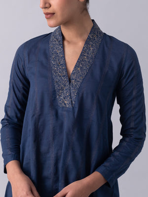 Kemiri Blue Kurta