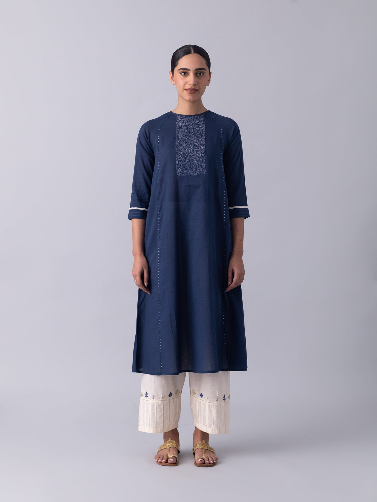 Gerinsing Blue Kurta