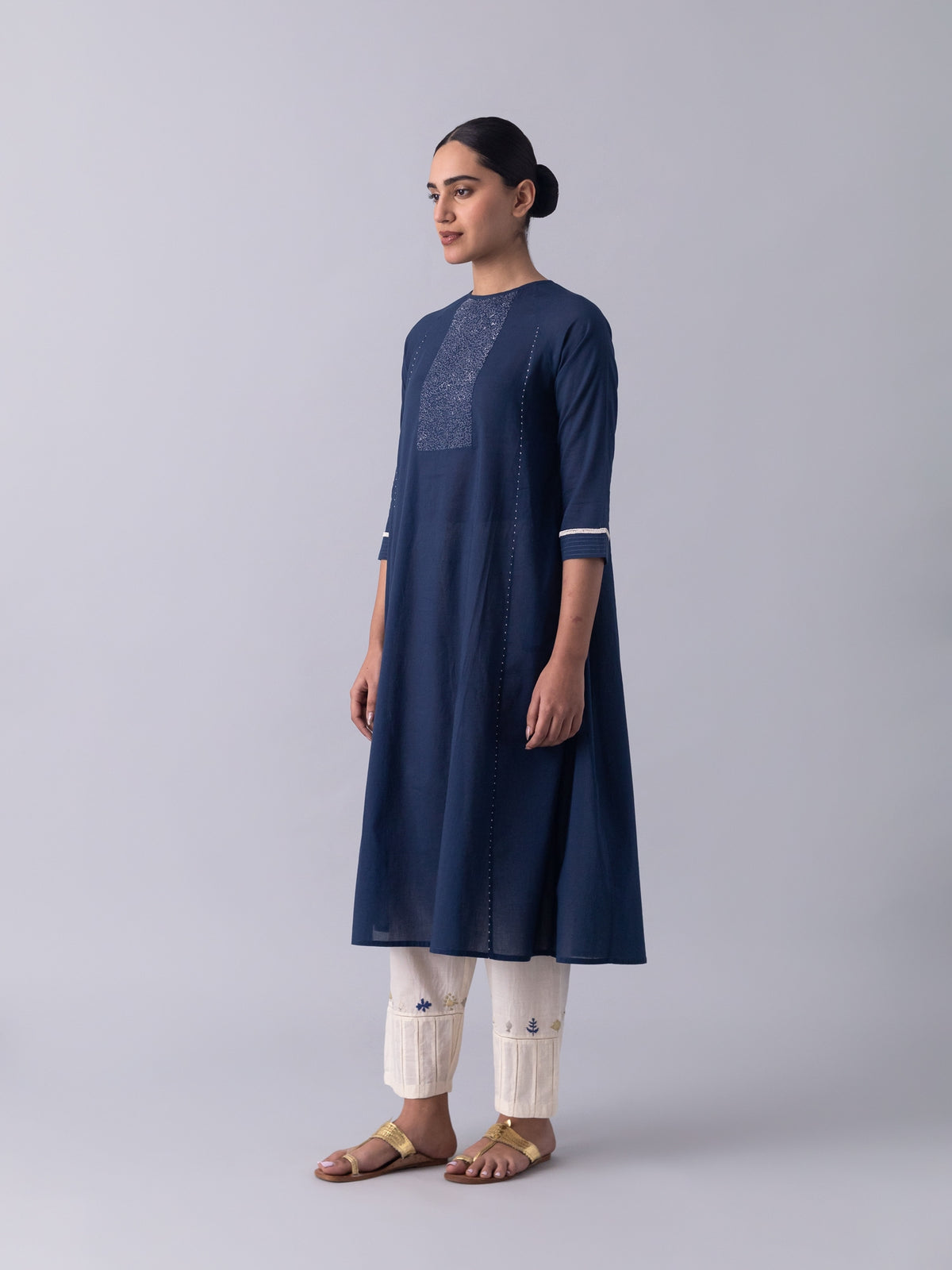 Gerinsing Blue Kurta