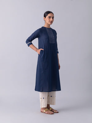 Gerinsing Blue Kurta