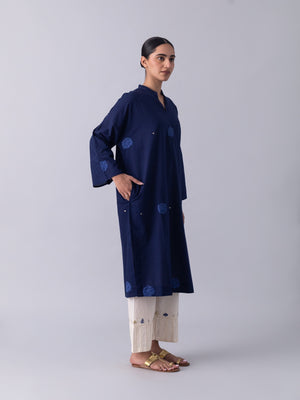 Nyatri Blue Kaftan