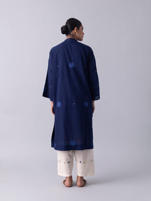 Nyatri Blue Kaftan