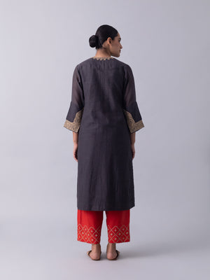Cheent Charcoal Kurta