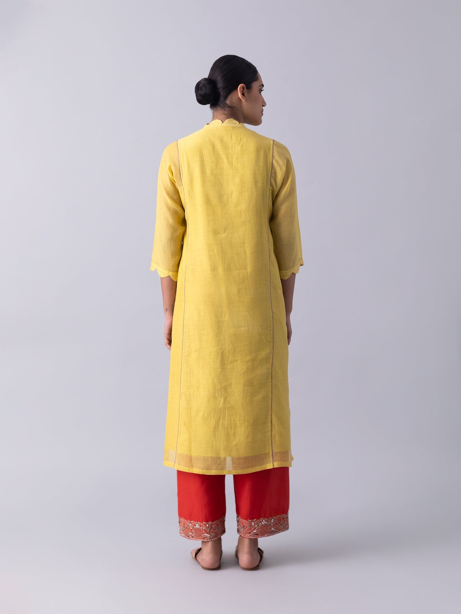 Lontar Yellow Kurta
