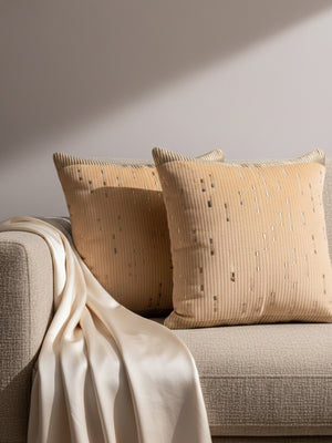 Sumire (set of 2)Brown Cushion Cover