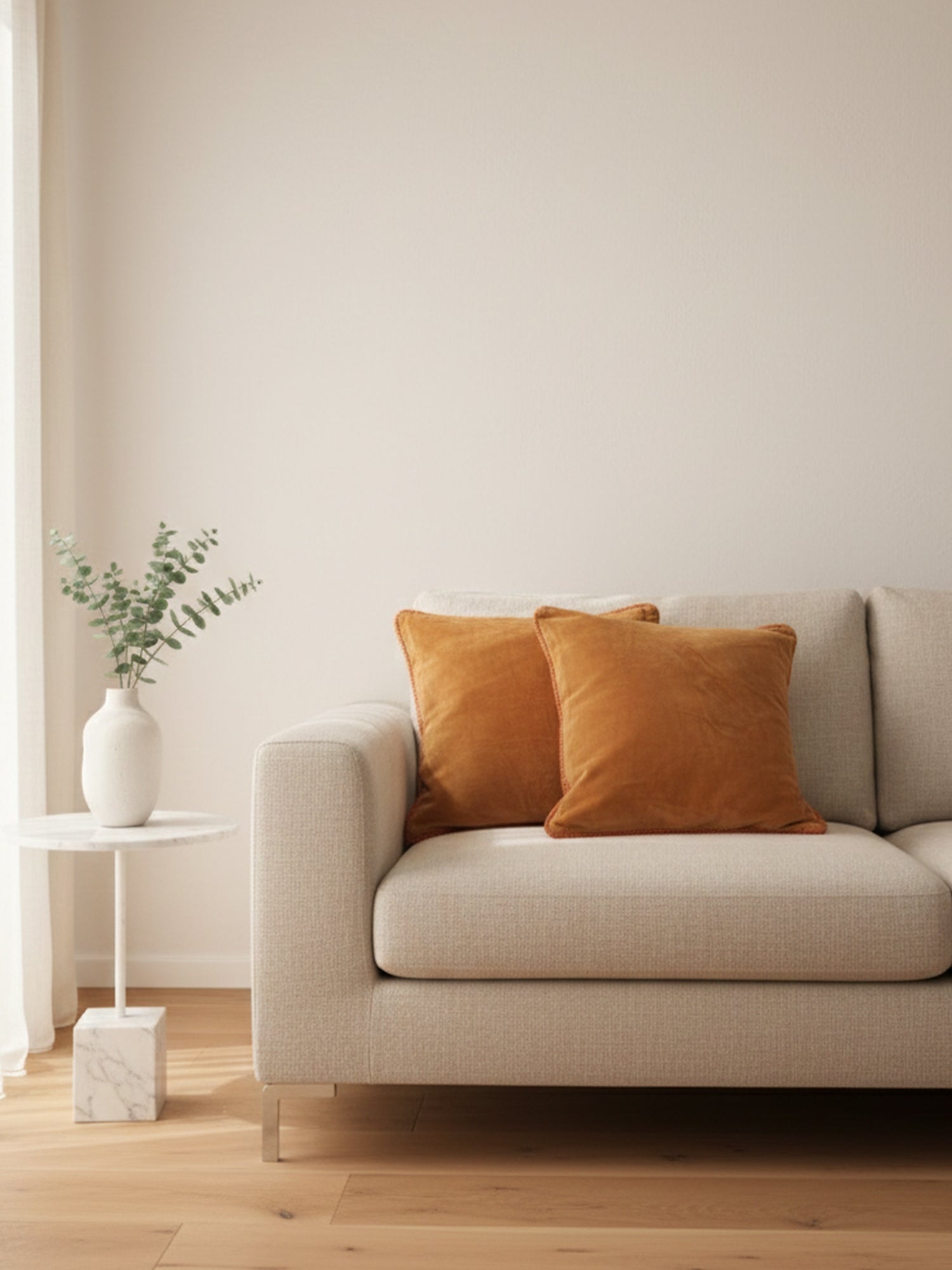 Poulo (set of 2)Rust Cushion Cover