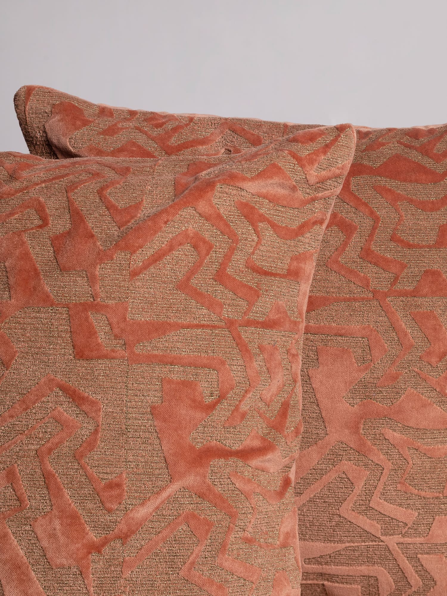 Adlee (set of 2)Brown Cushion Cover