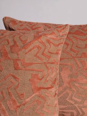 Adlee (set of 2)Brown Cushion Cover