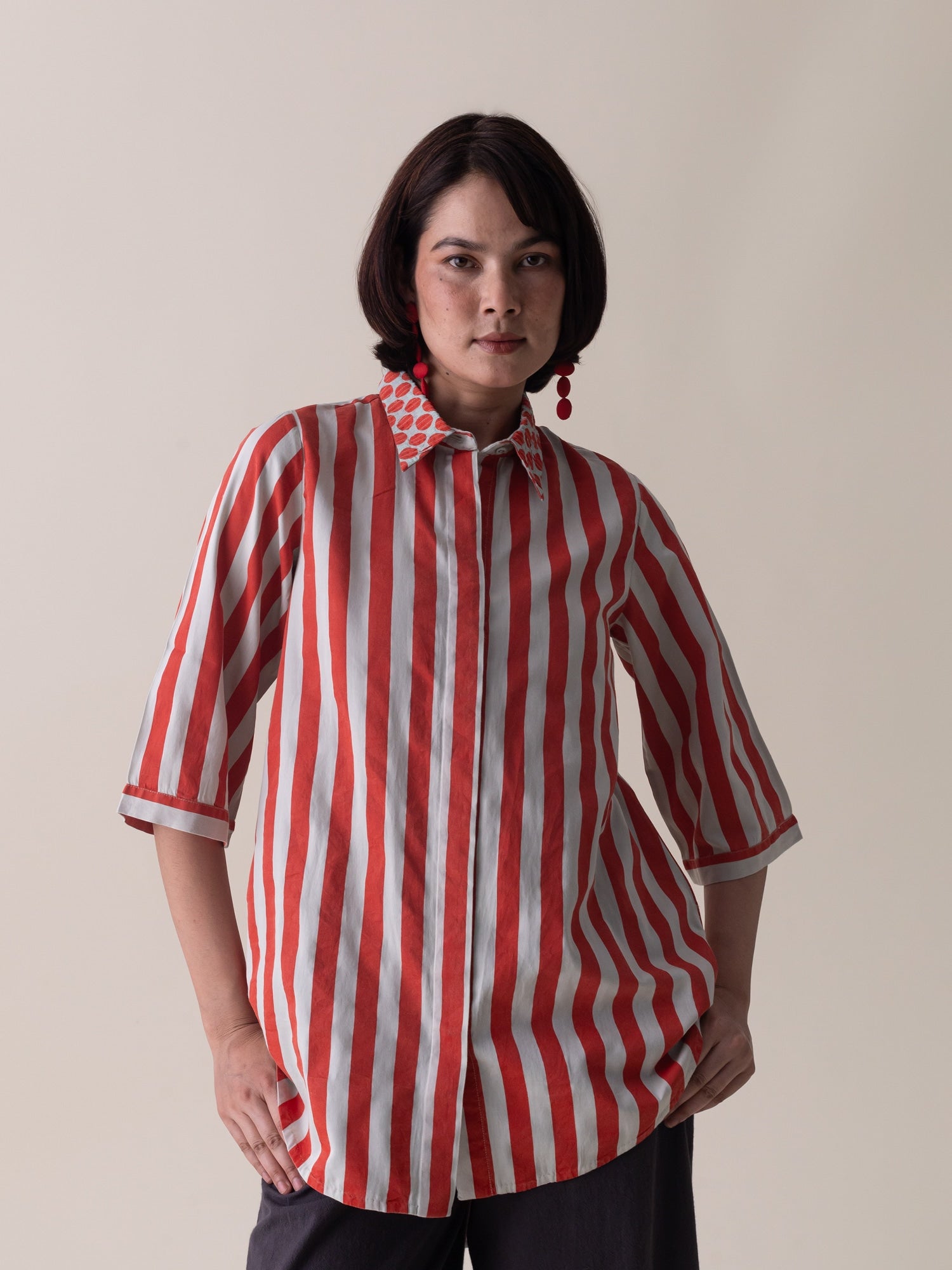 Noelle Haze & Coral Shirt