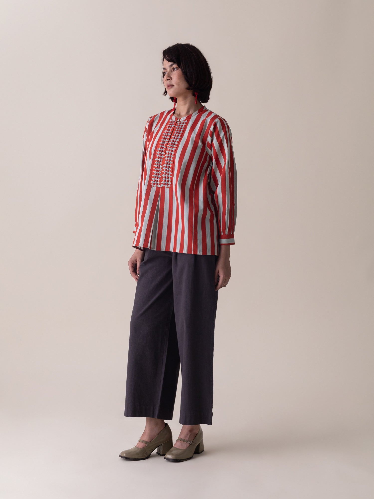 Zoe Haze & Coral Shirt