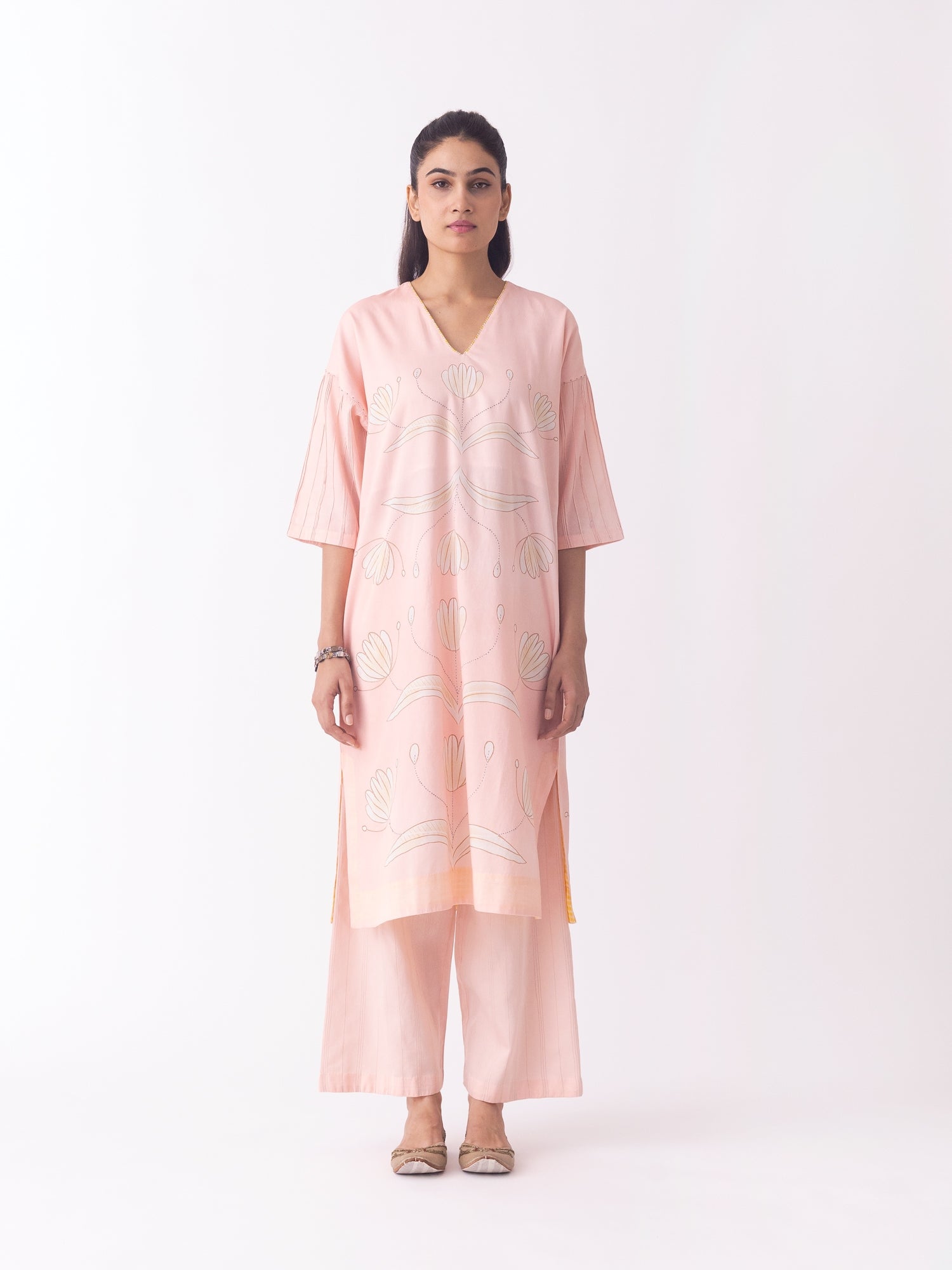 Azami Pink Kaftan