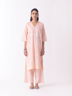 Azami Pink Kaftan