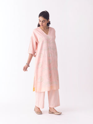 Azami Pink Kaftan