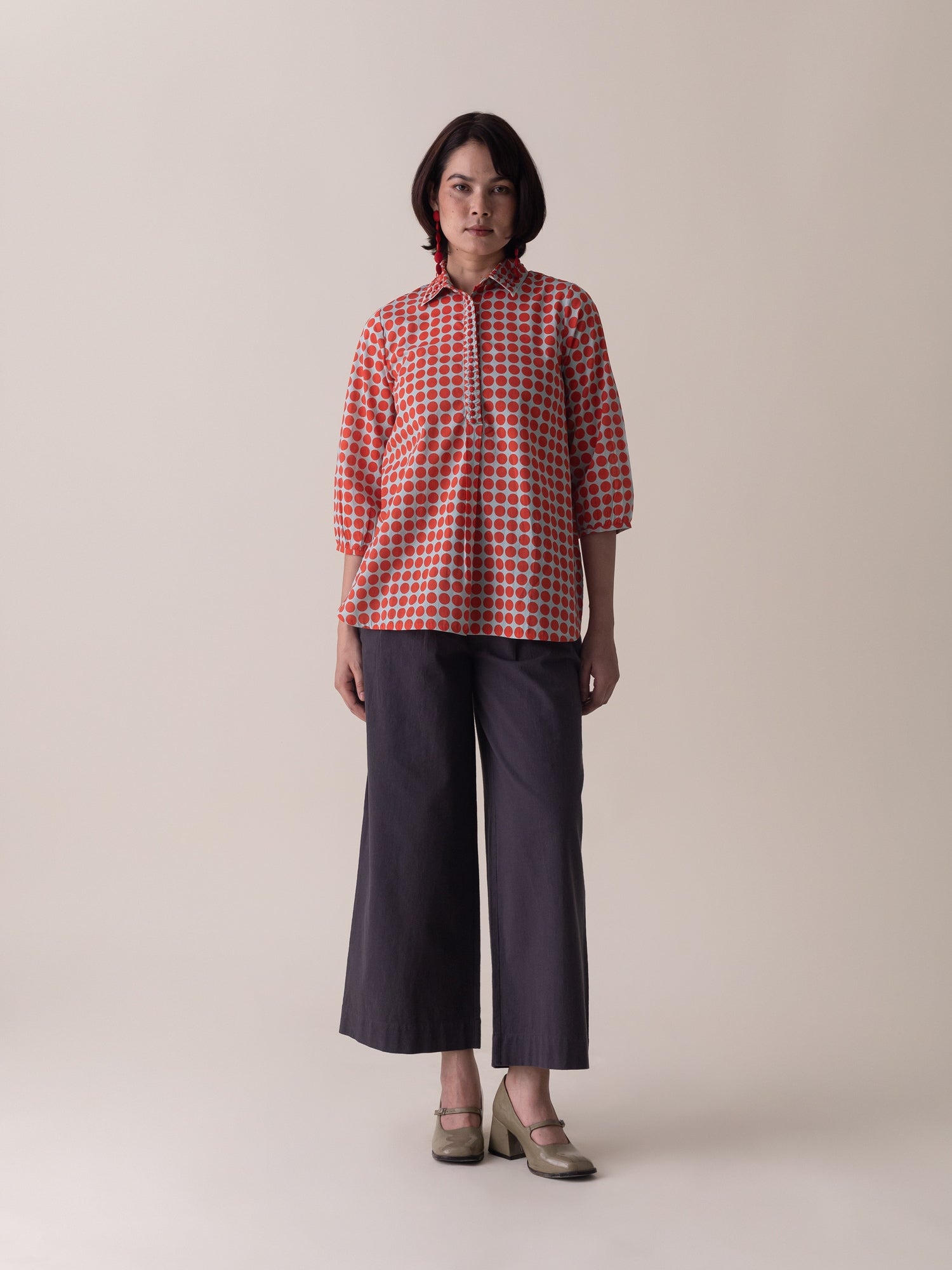 Karen Haze & Coral Top