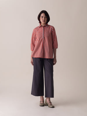 Karen Haze & Coral Top