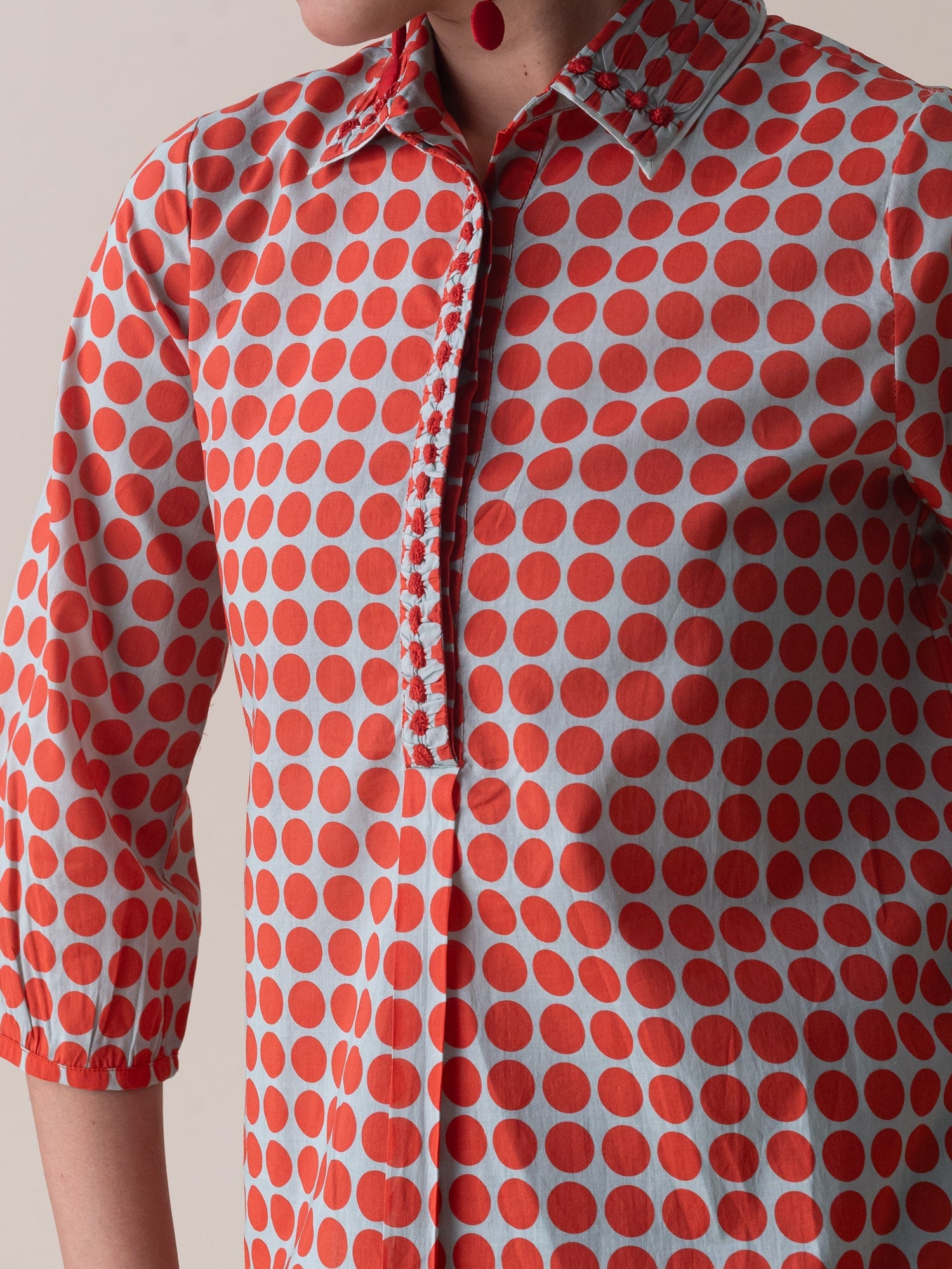 Karen Haze & Coral Top