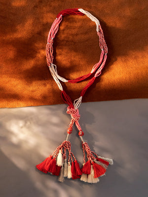 Yuzu Red Necklace