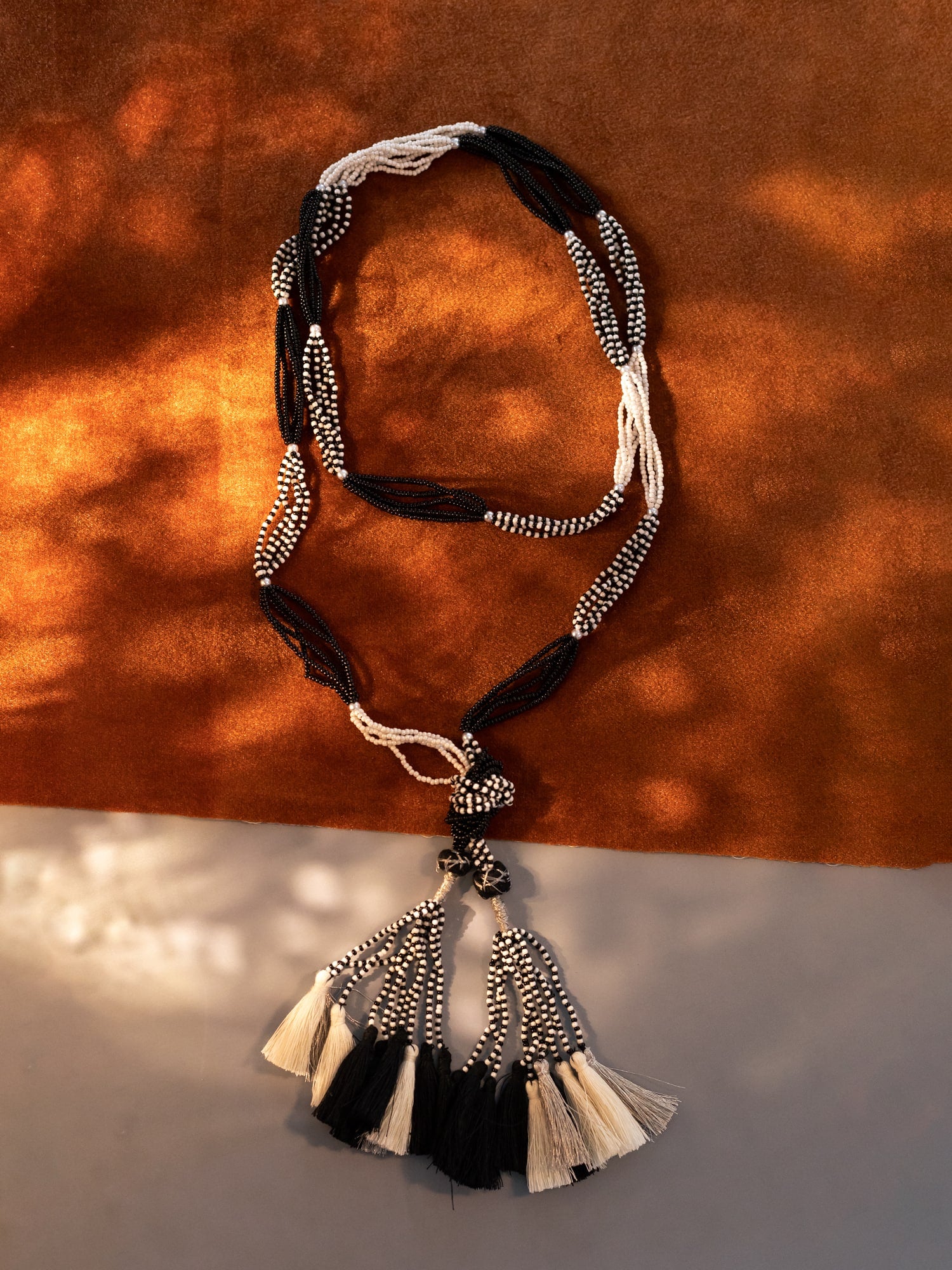 Yuzu  Black Necklace
