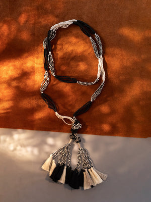Yuzu  Black Necklace
