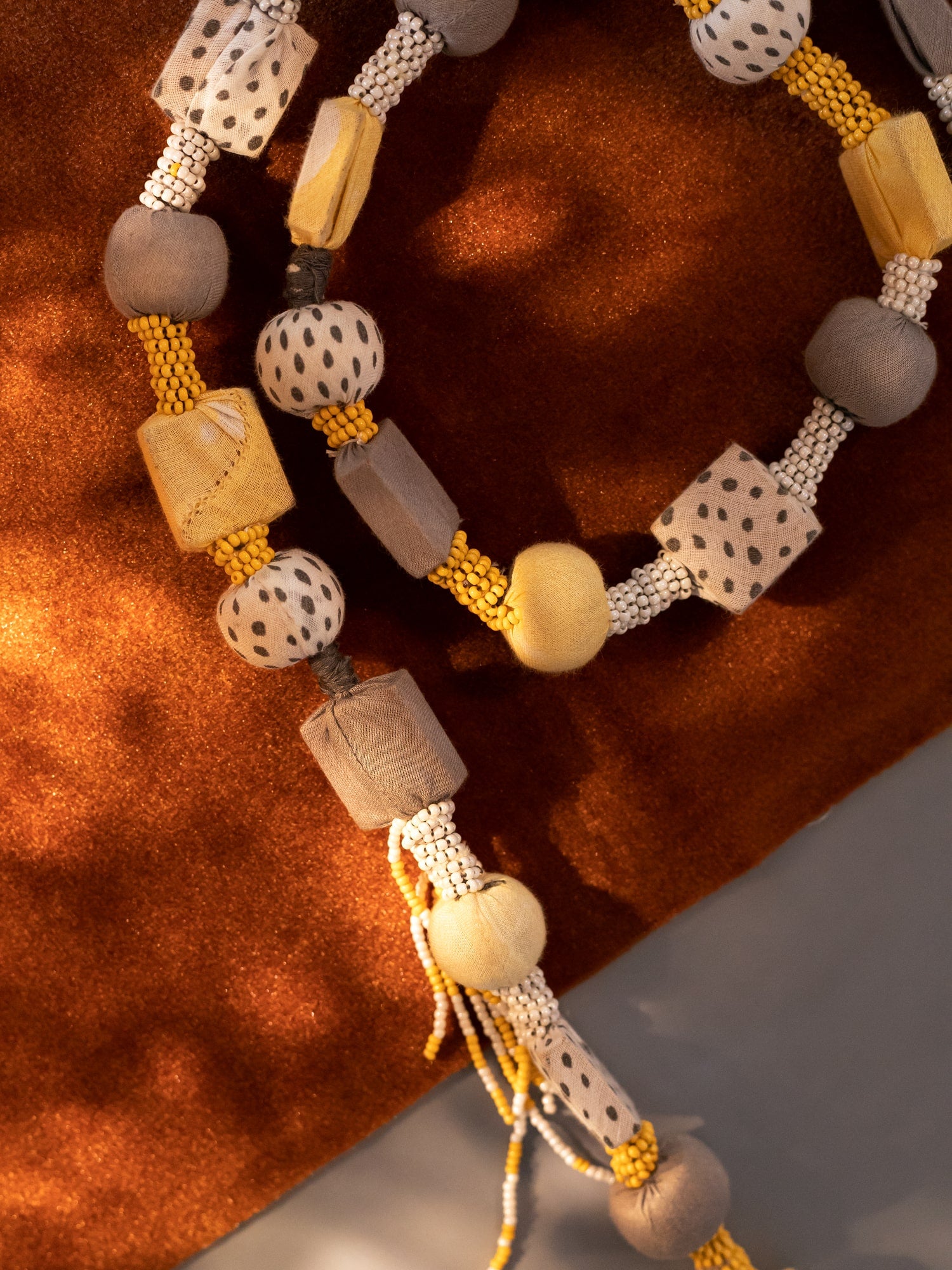 Konara  Yellow Necklace