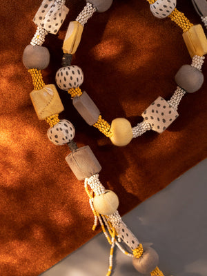 Konara  Yellow Necklace