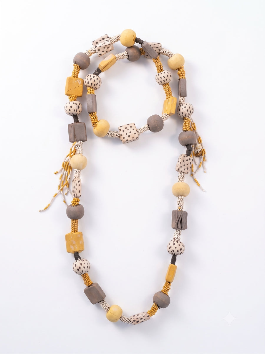 Konara  Yellow Necklace