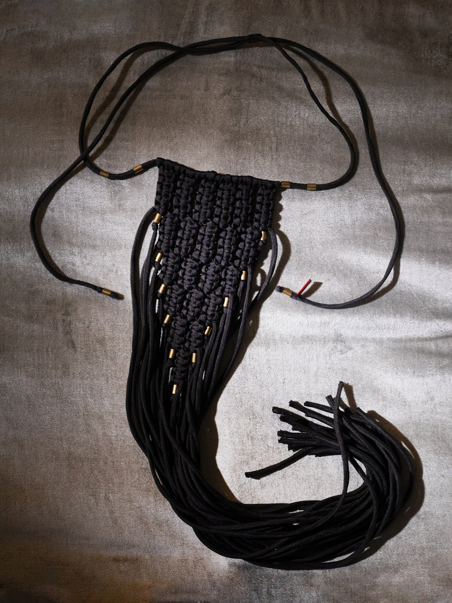 Topaz Charcoal Necklace