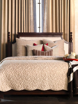 Hummus Set Of 3 French Grey  Bedding Set