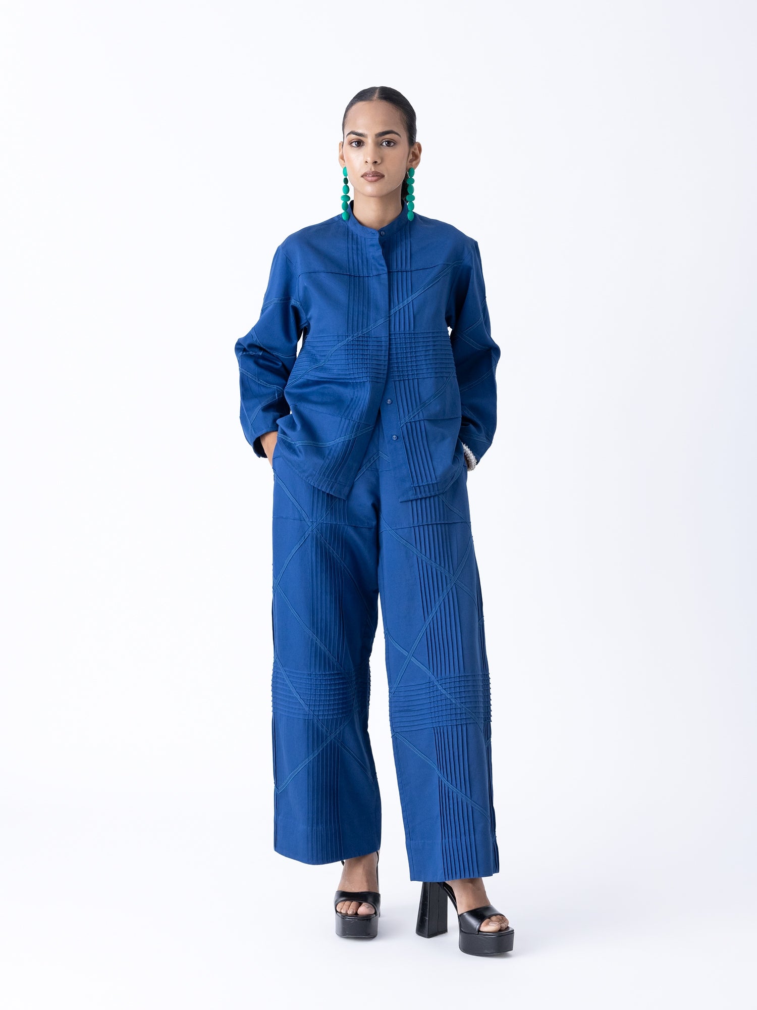 Sencha Blue Shirt