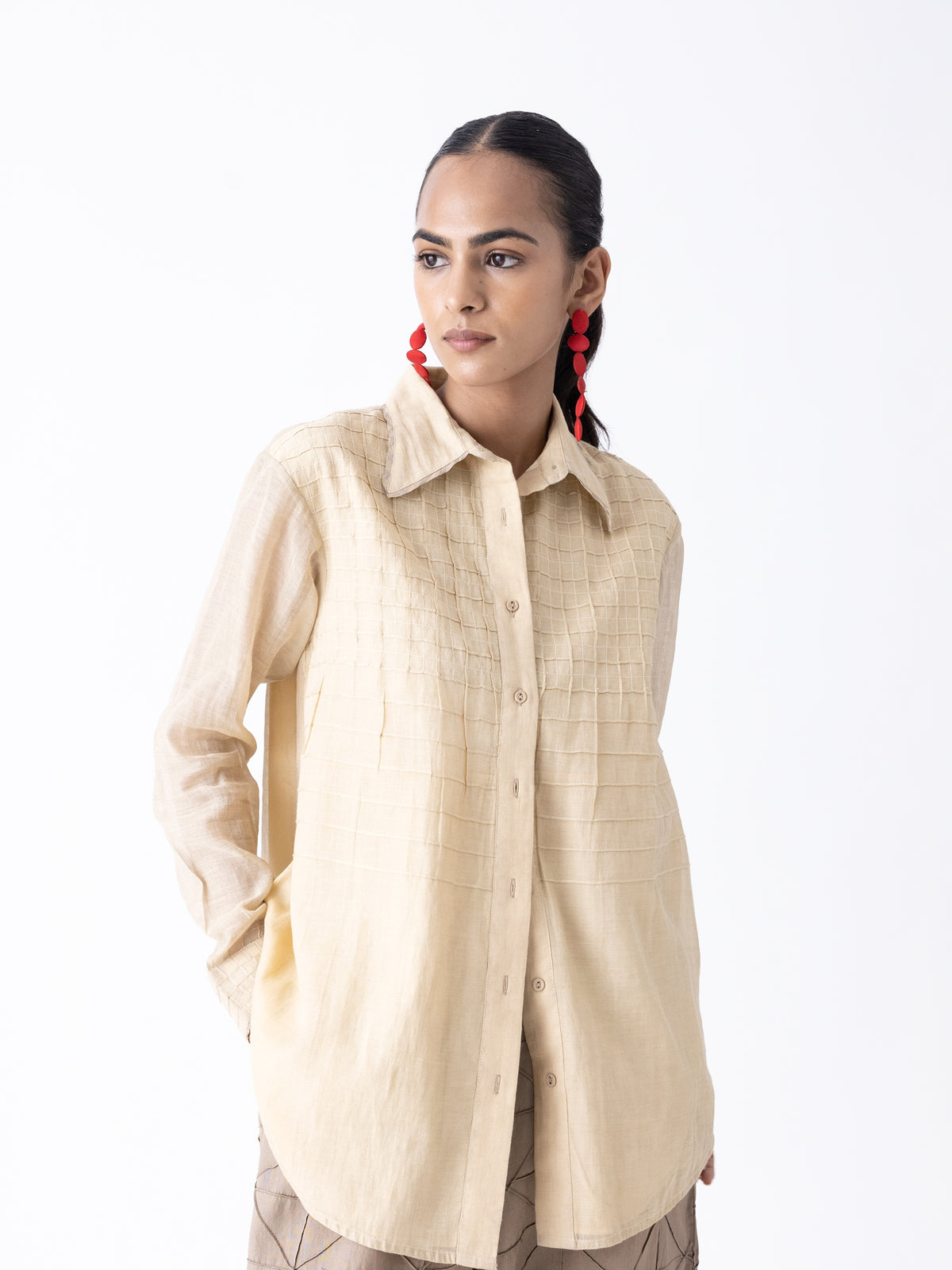 Fatsia Beige Shirt