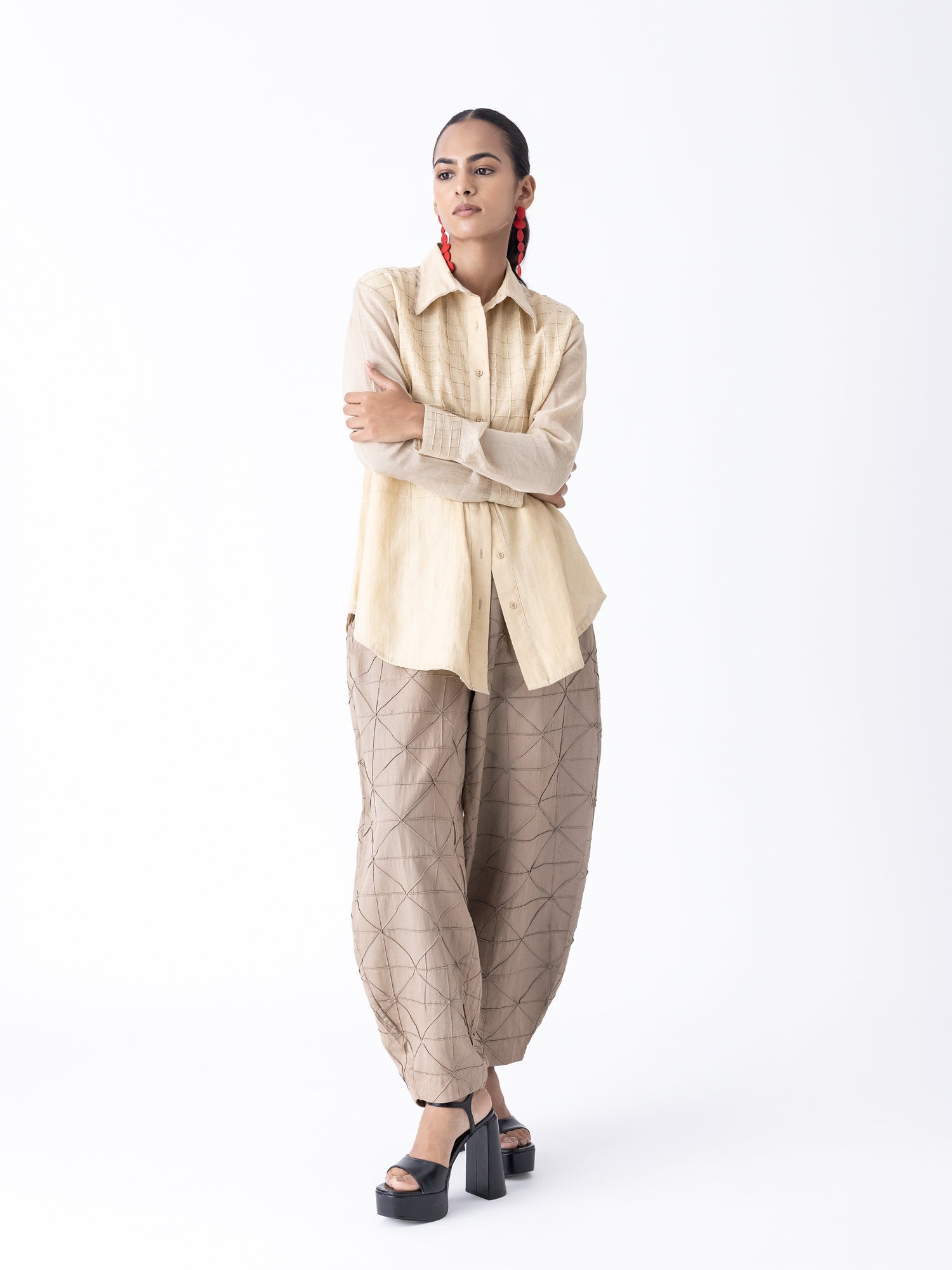 Fatsia Beige Shirt