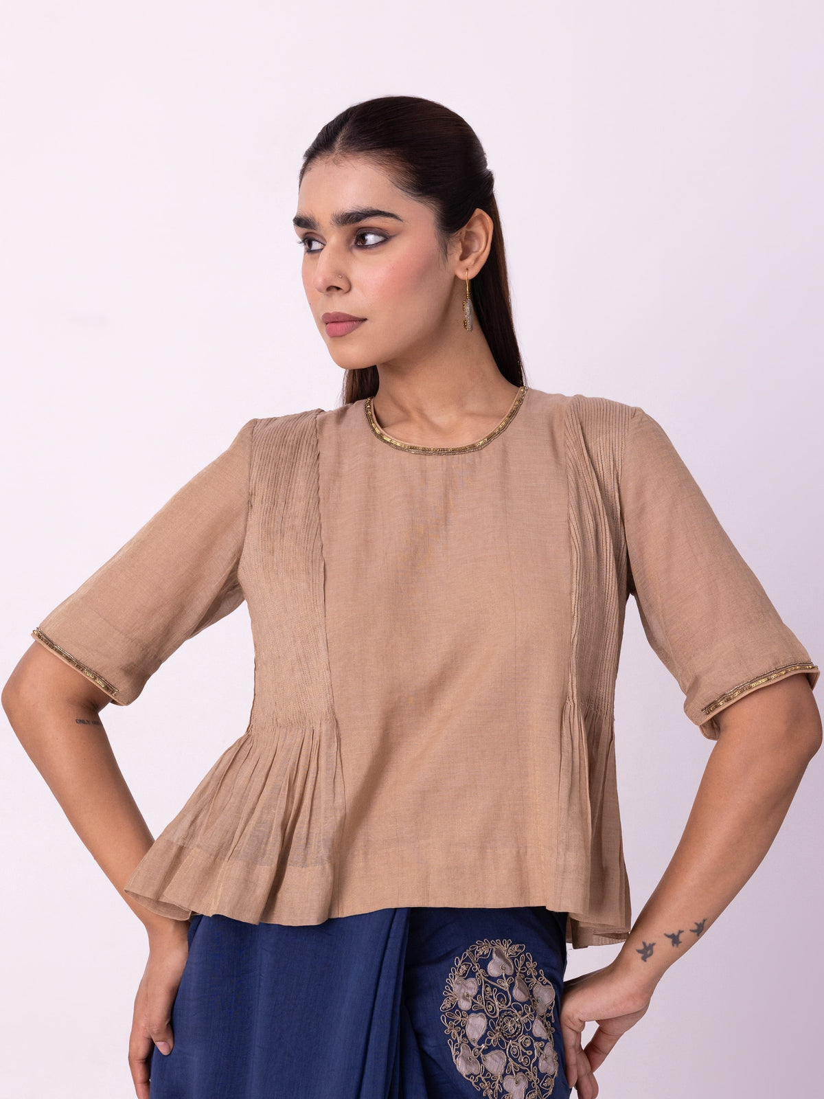 Moonlight Gold Blouse
