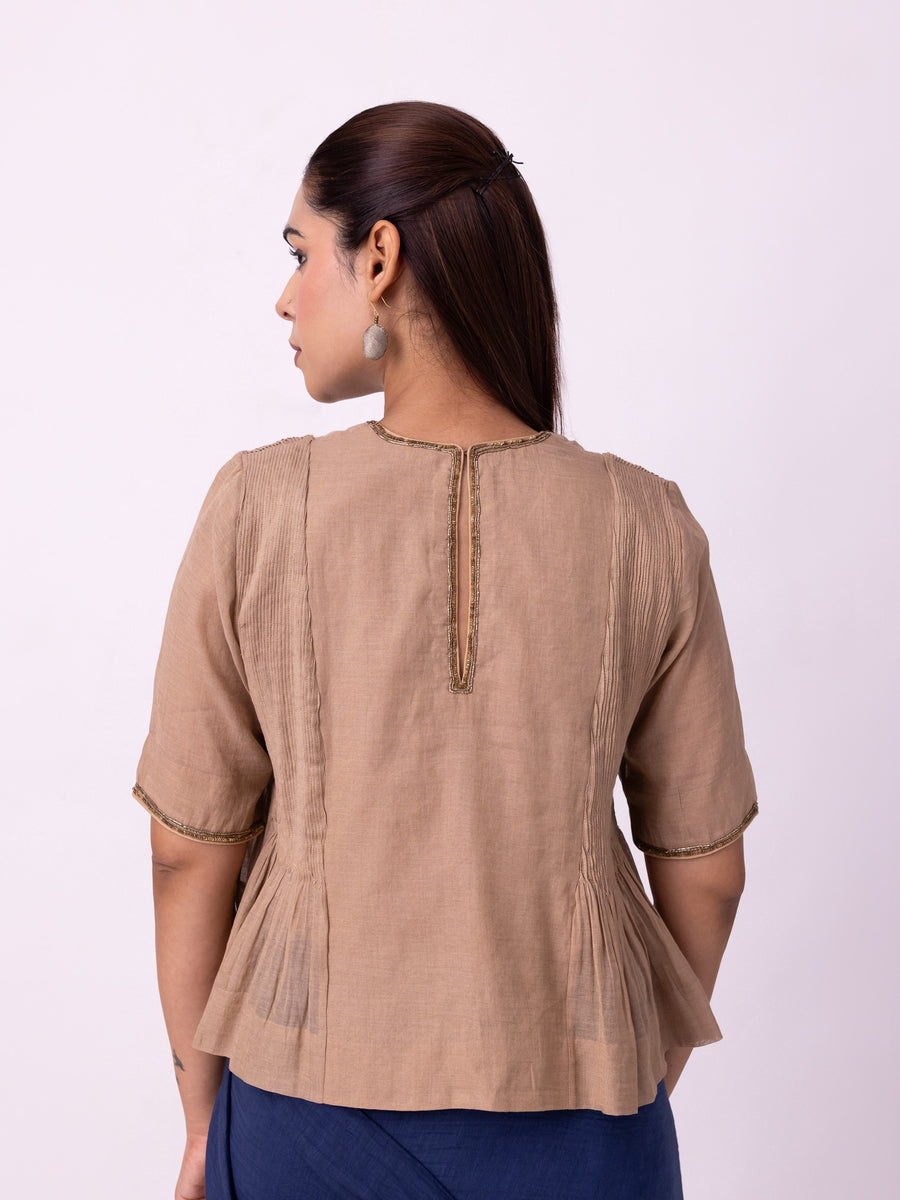 Moonlight Gold Blouse